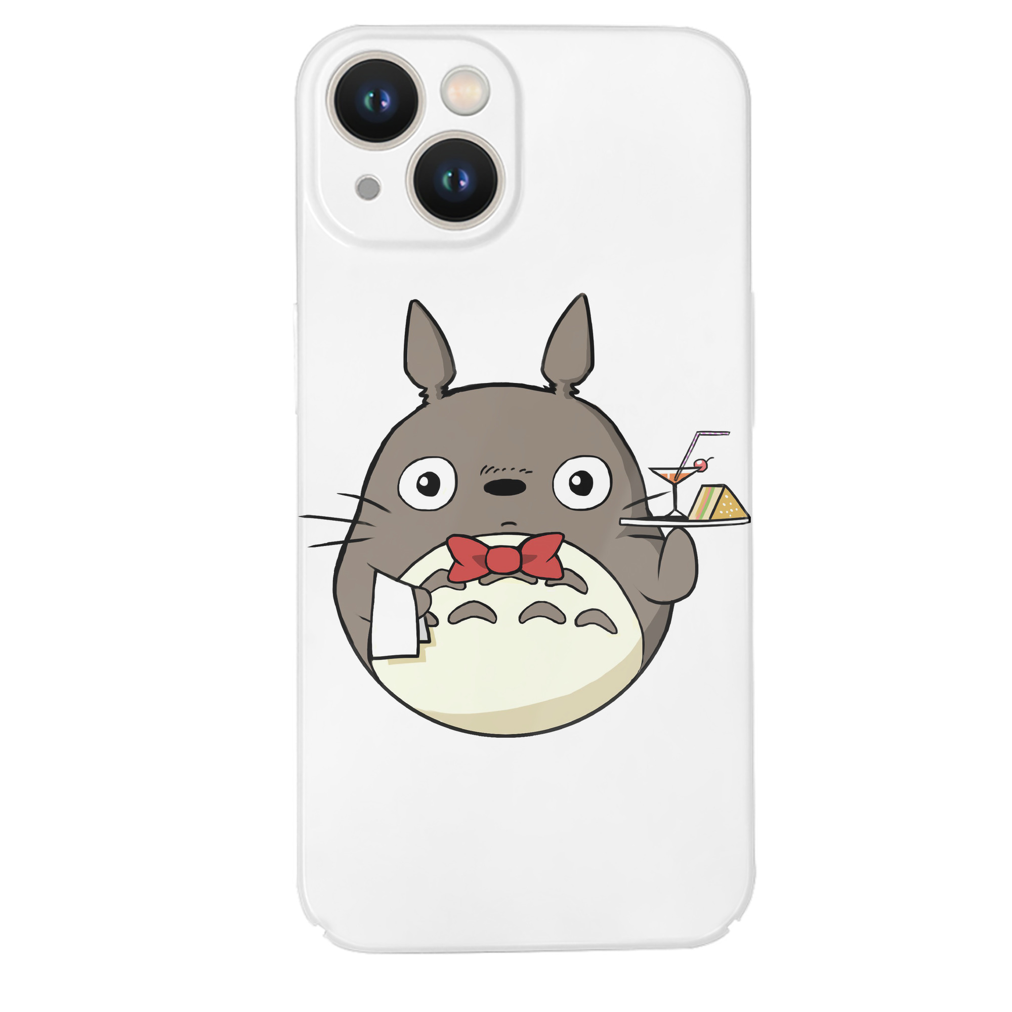 （画像用） となりのトトロ 草壁メイ 草壁サツキ My Neighbor Totoro Satsuki Kusakabe Mei Kusakabe 【iPhone 14シリーズ対応】ハードケース